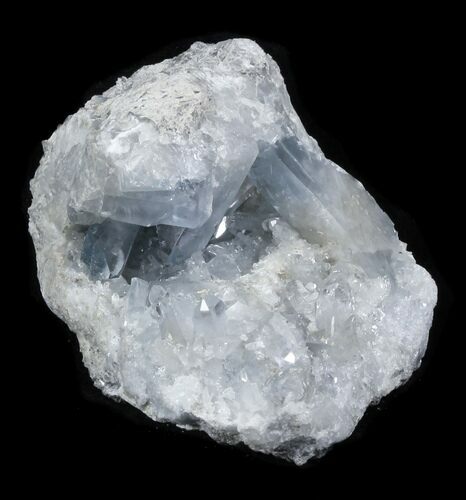 Blue Celestine (Celestite) Crystal Geode - Madagascar #31259